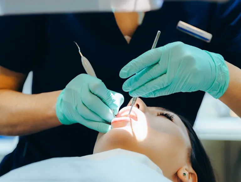 Gum graft procedure